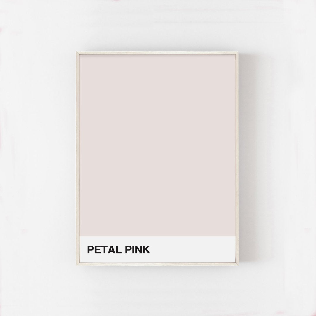Art Print - The Tones: Petal Pink
