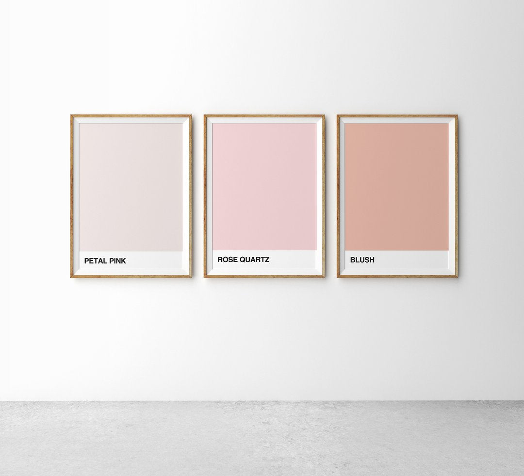 Art Print - The Tones: Petal Pink