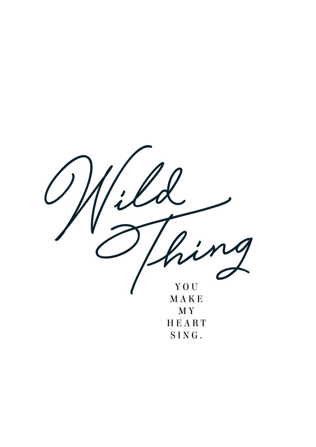 Art Print - Wild Thing