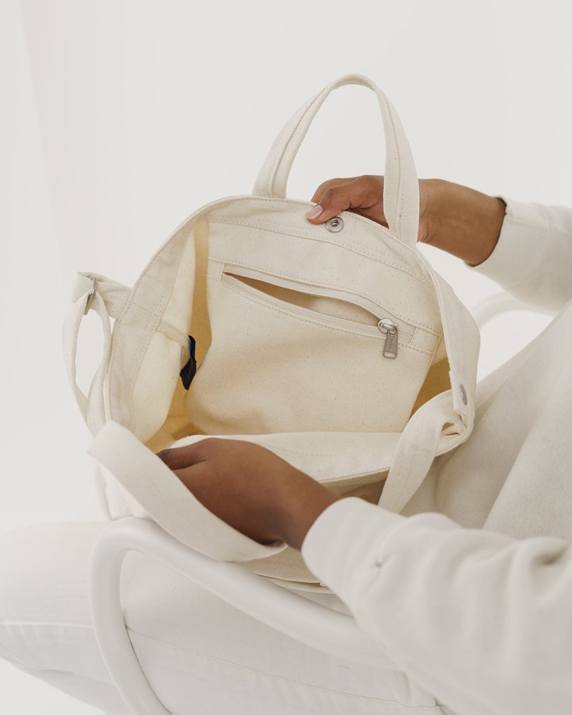 Horizontal Duck Bag - Natural