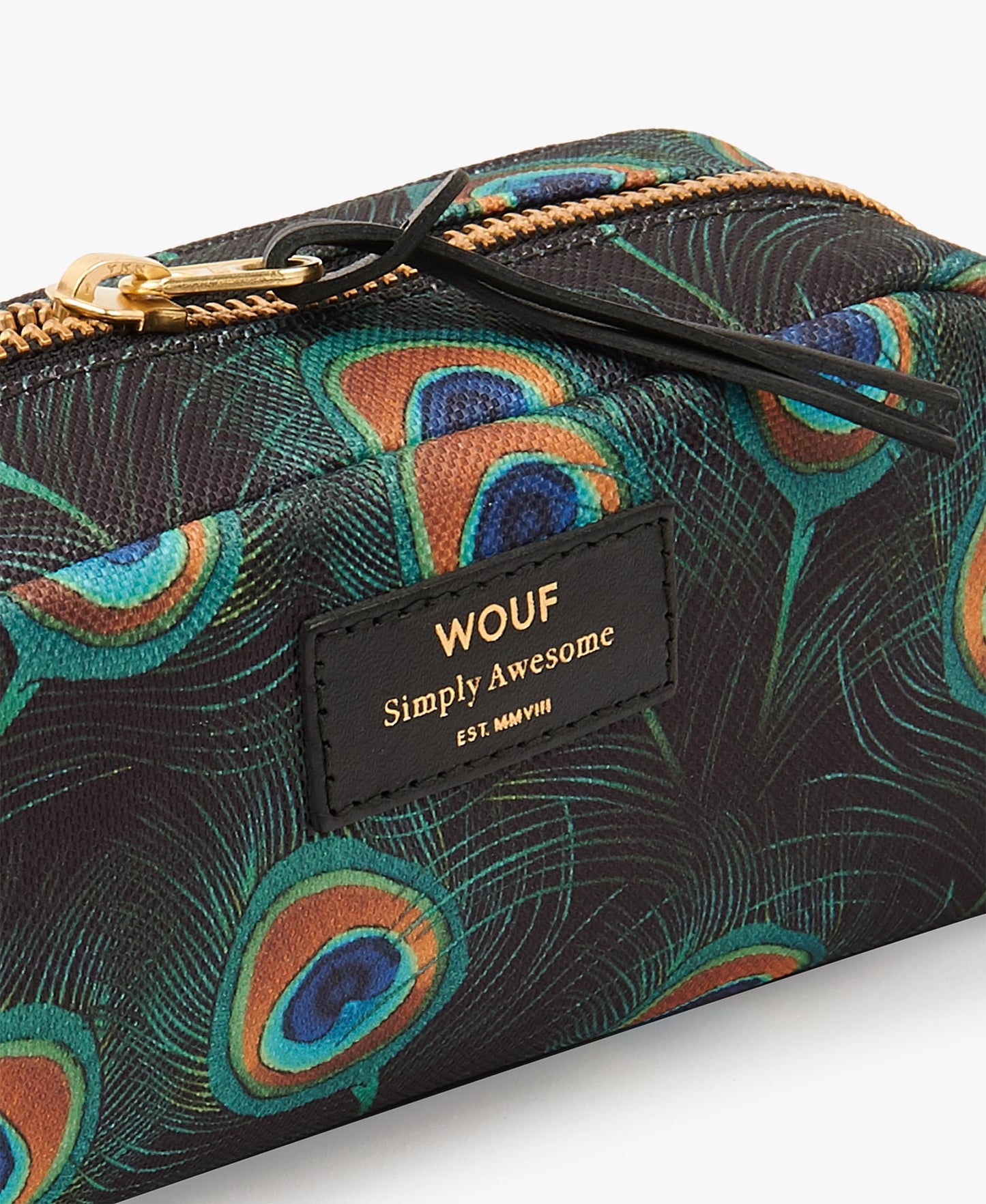 Small Make-Up Pouch - Peacock