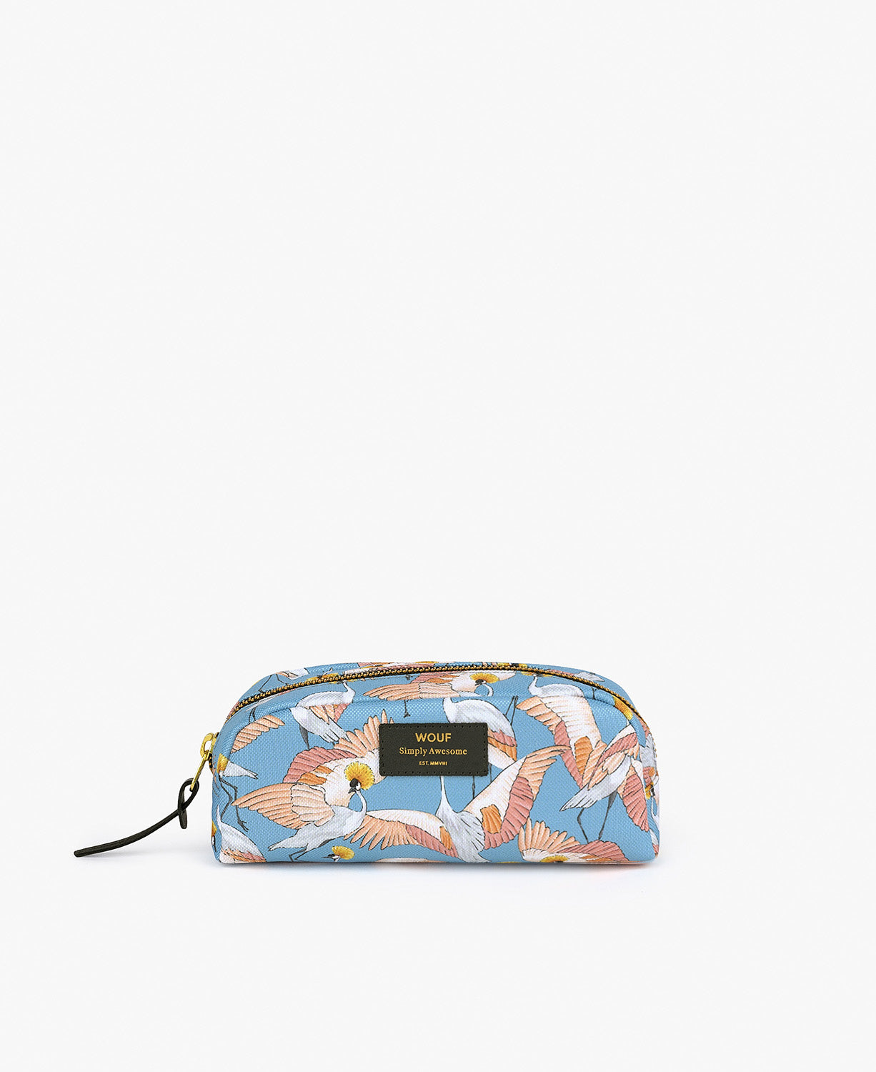 Small Make-Up Pouch - Imperial Heron