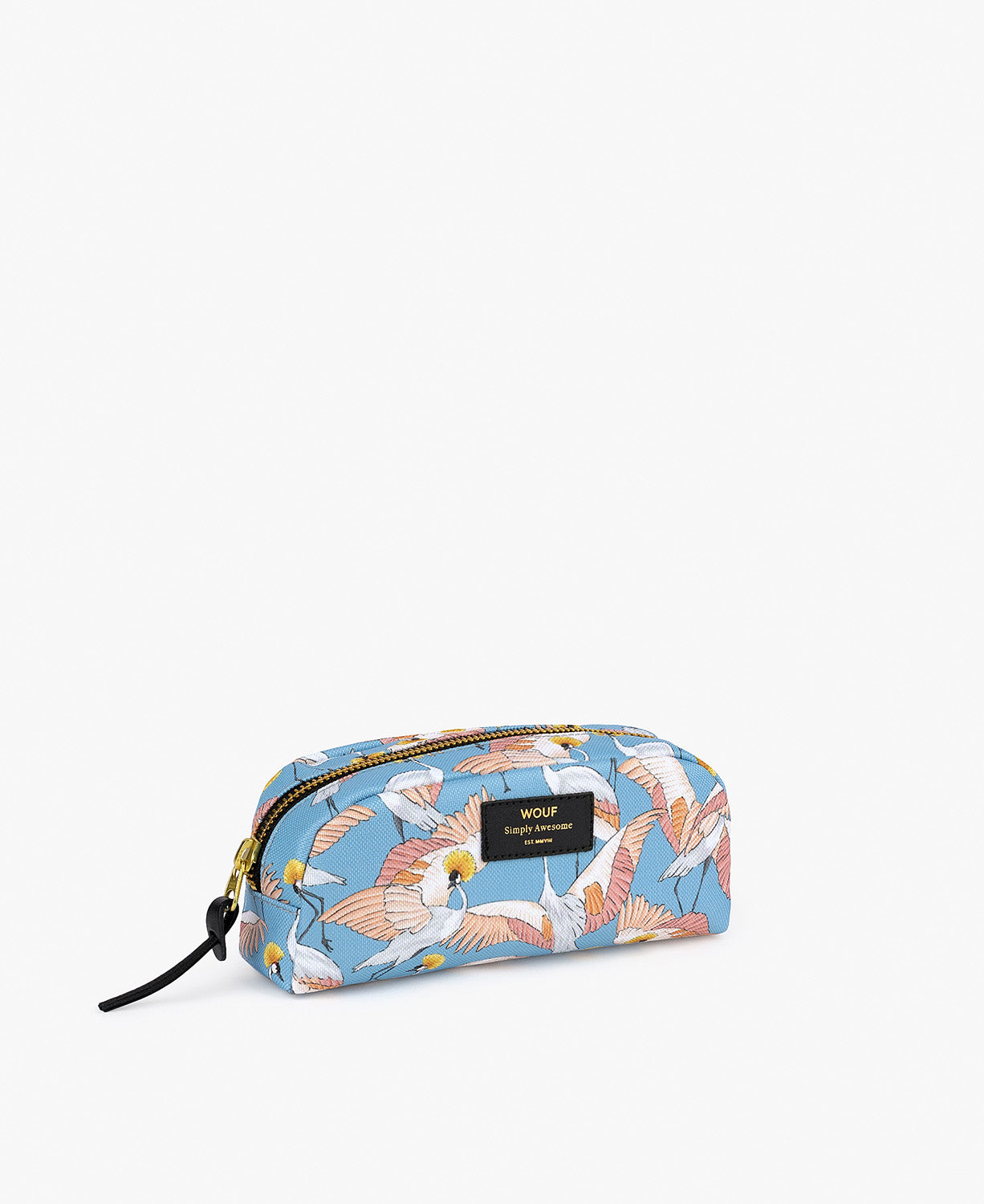 Small Make-Up Pouch - Imperial Heron