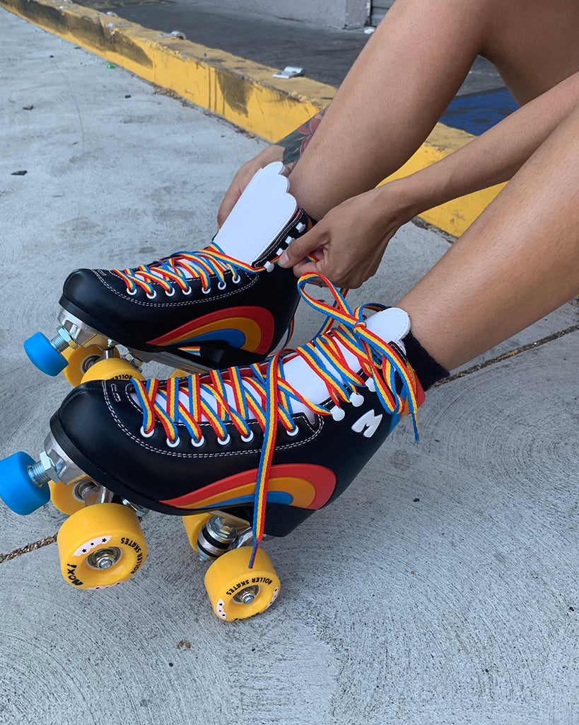 Rainbow Riders - Asphalt Black