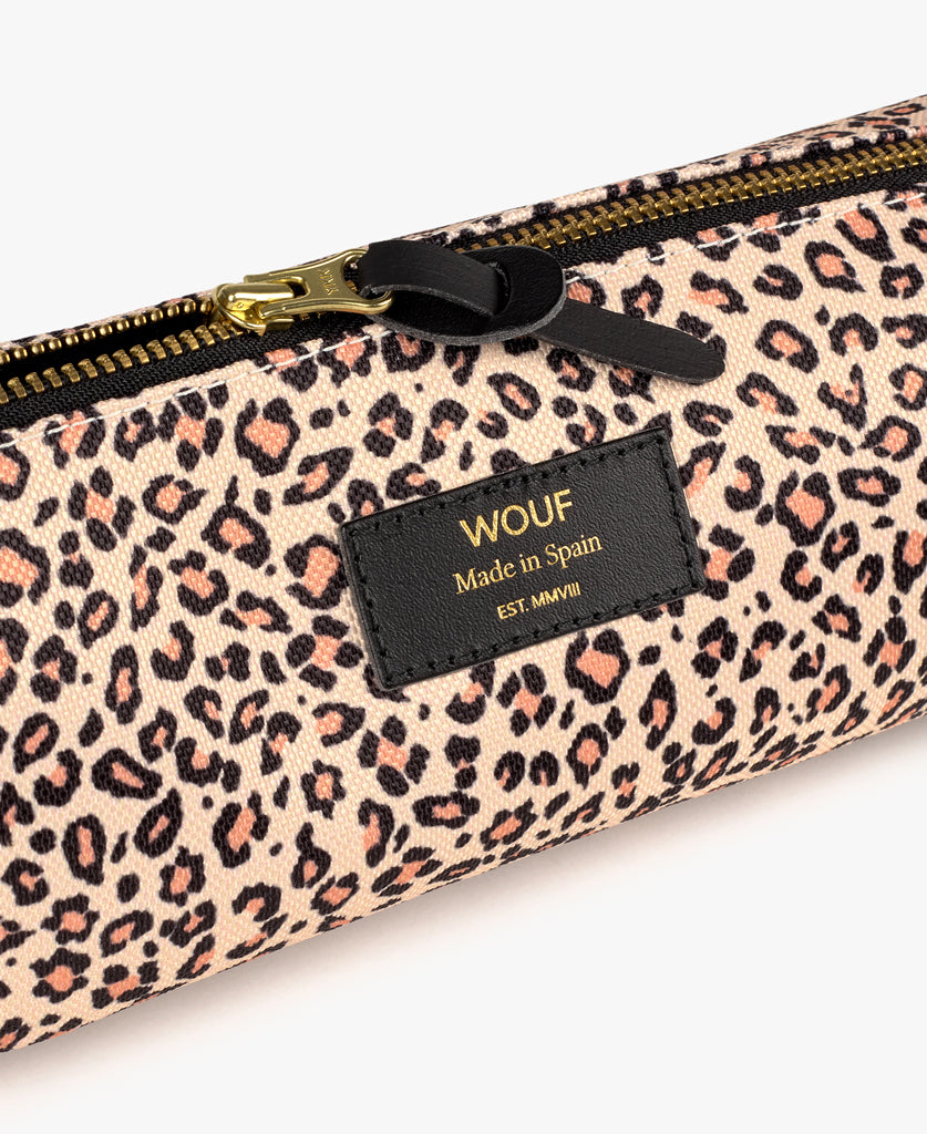 School Pencil Case - Pink Savannah