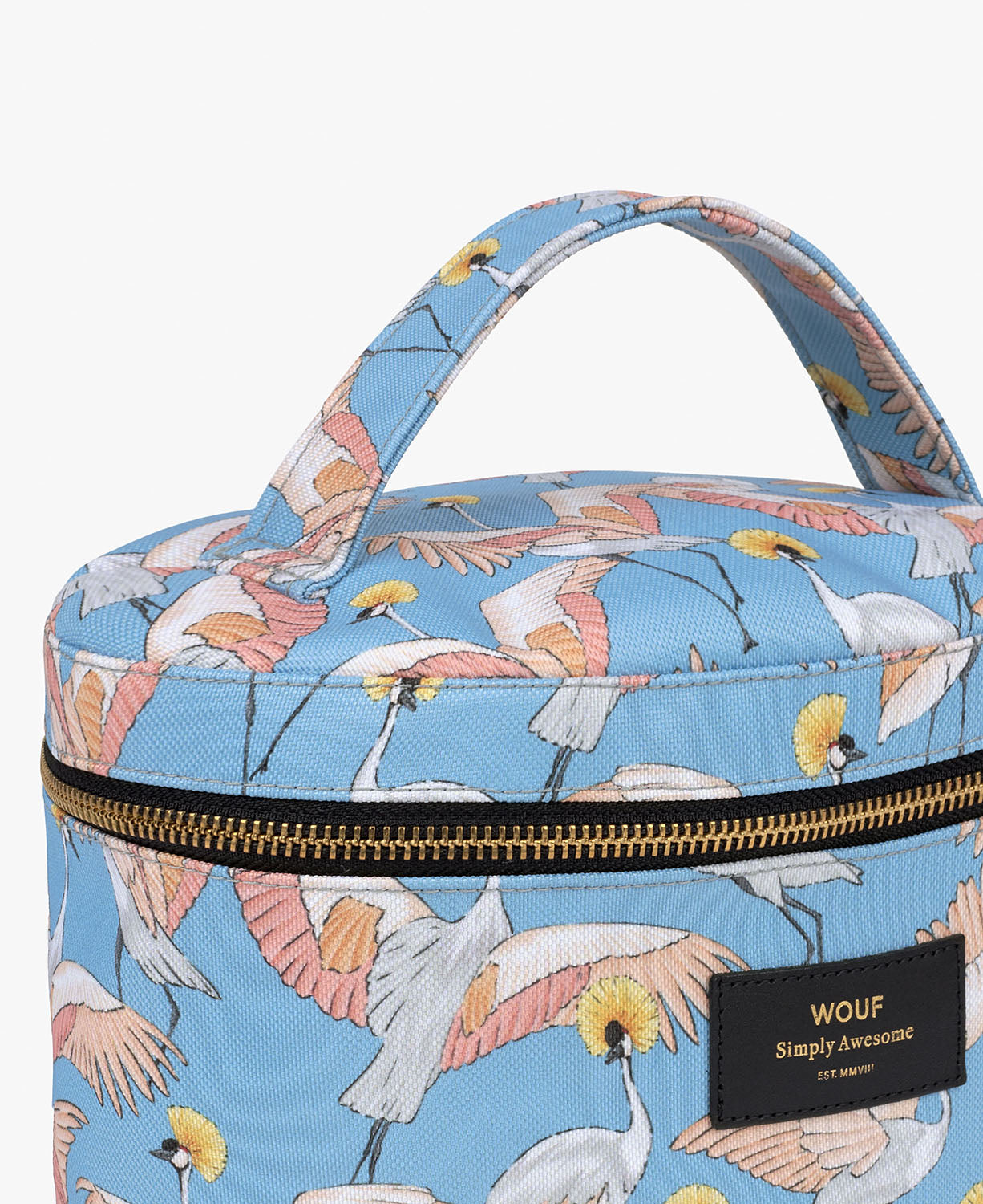 Make-Up Bag - Imperial Heron