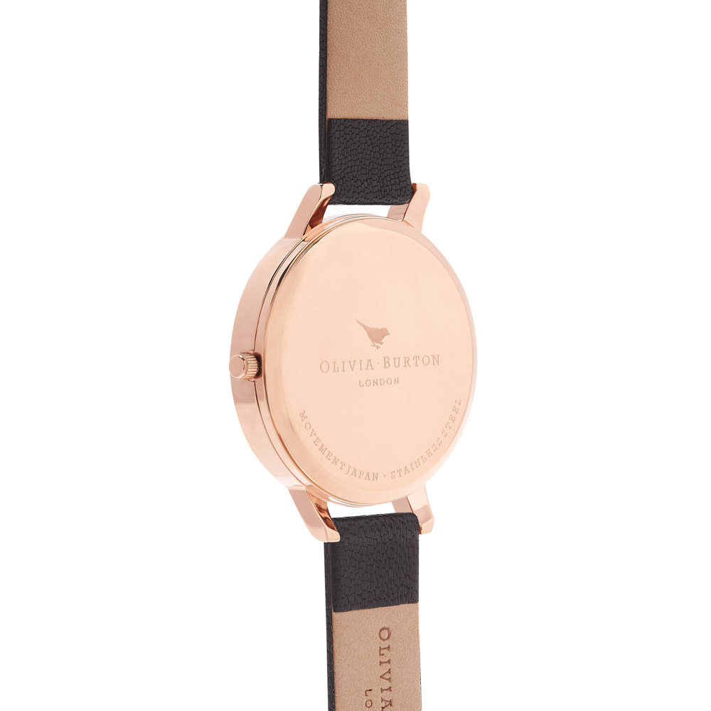 Signature Florals - Black & Rose Gold