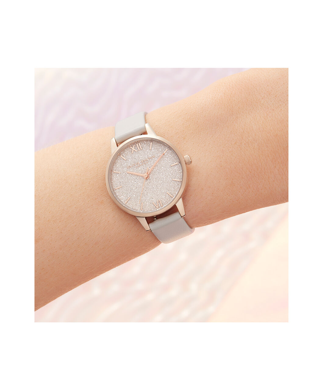 Glitter Dial - Vegan Blush & Pale Gold