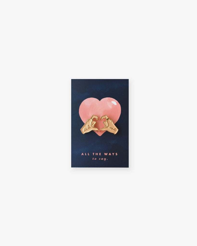 Enamel Pin - Hands Of Love