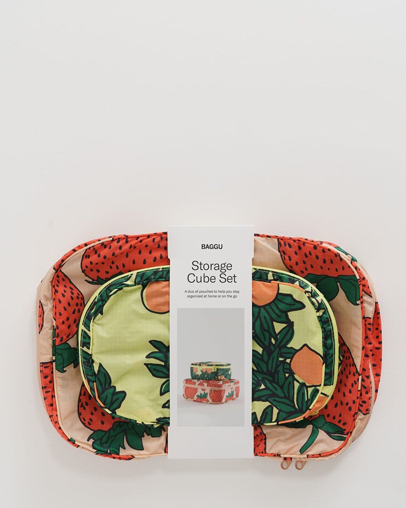 Storage Cube Set - Backyard Fruit