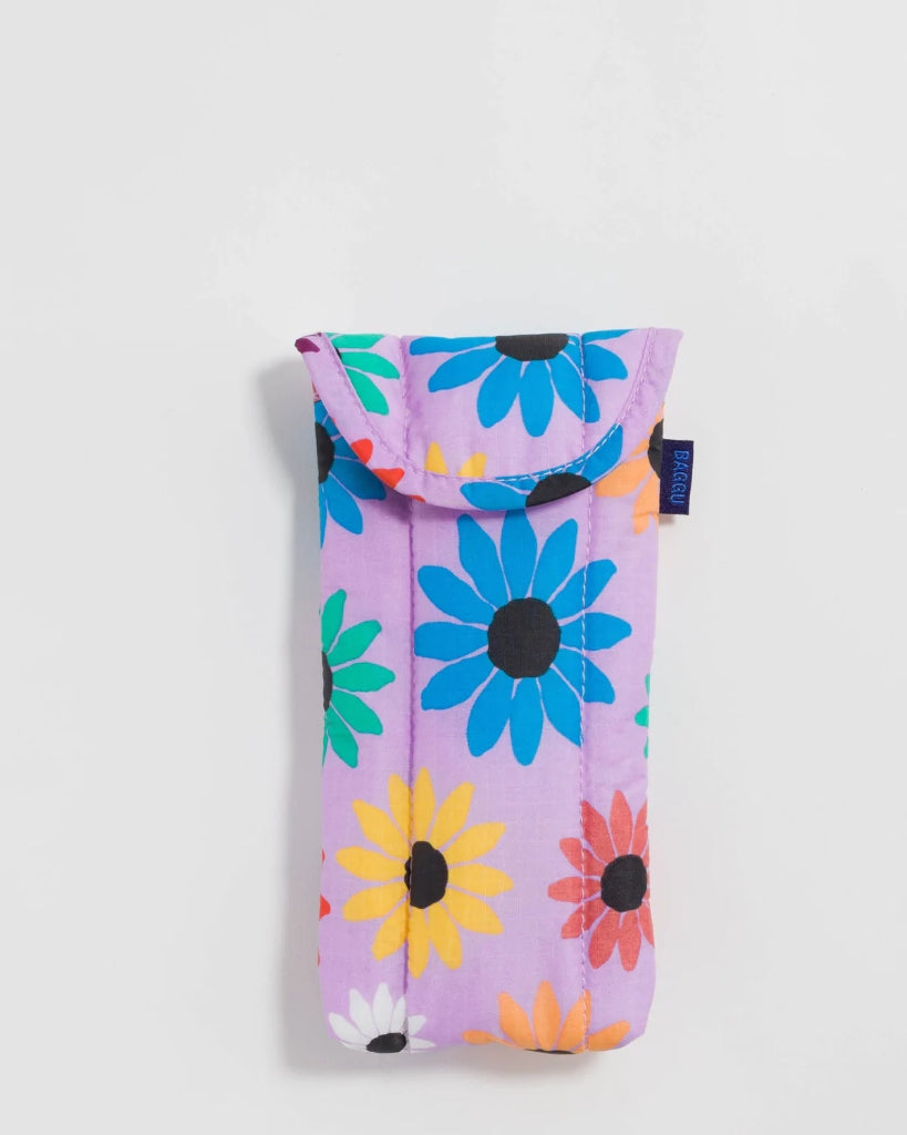 Puffy Glasses Case - Wild Daisy