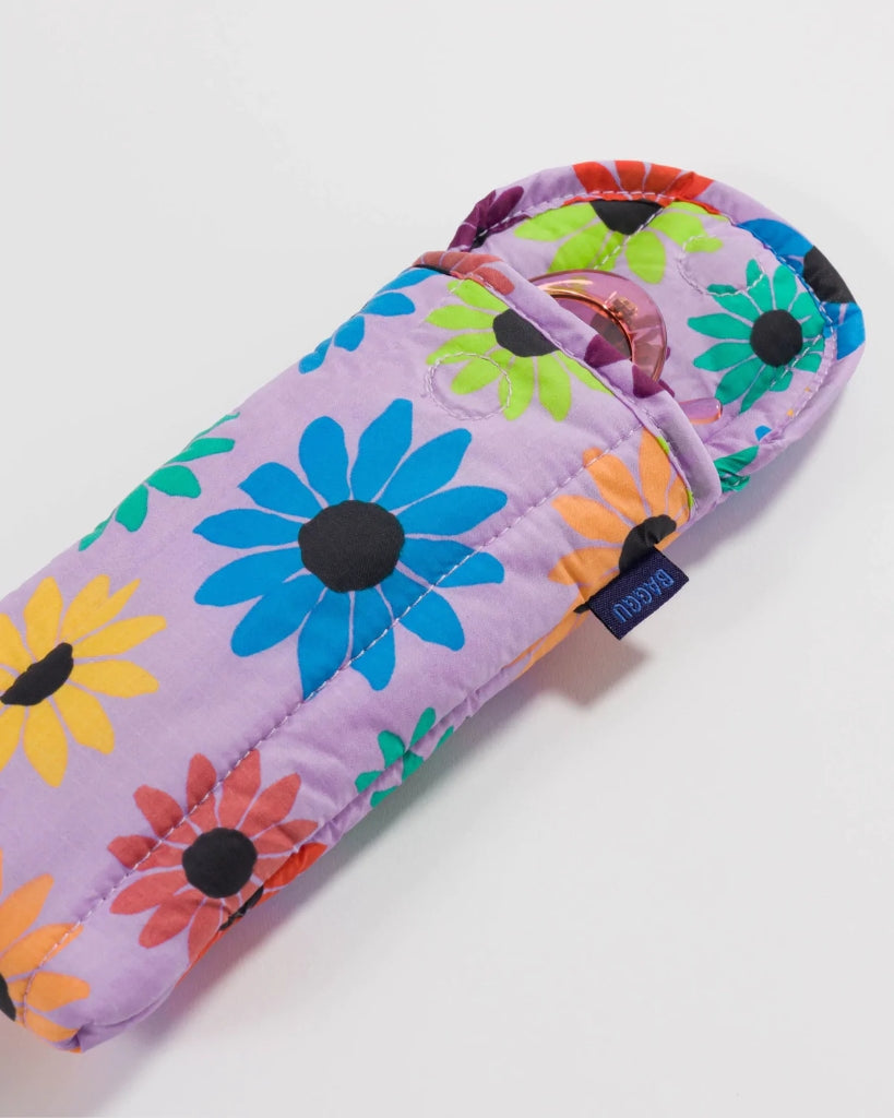 Puffy Glasses Case - Wild Daisy