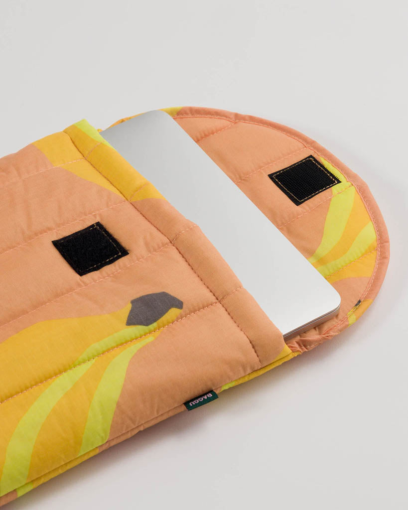 Puffy Laptop Sleeve - Banana