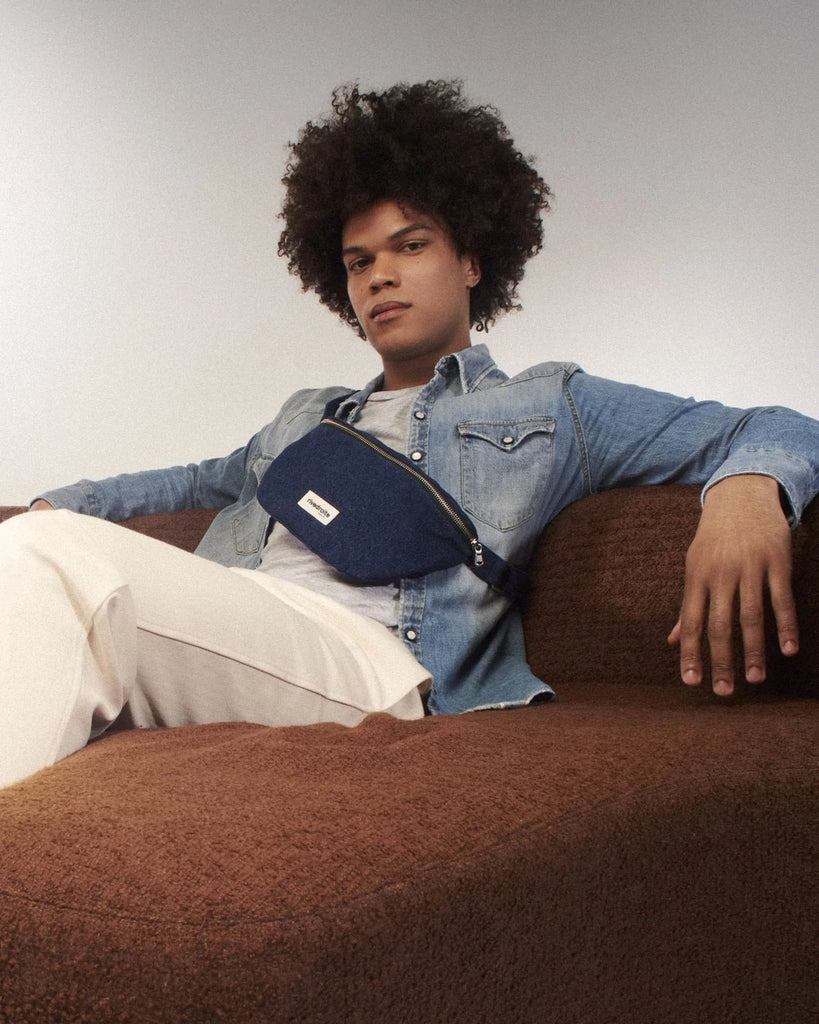 Custine Waist Bag - Denim Brut