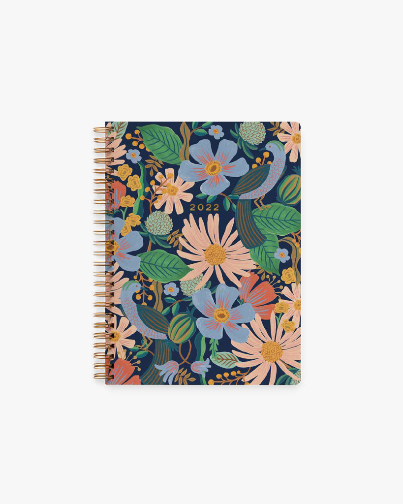 12-Month Softcover Spiral Planner 2022 - Dovecote