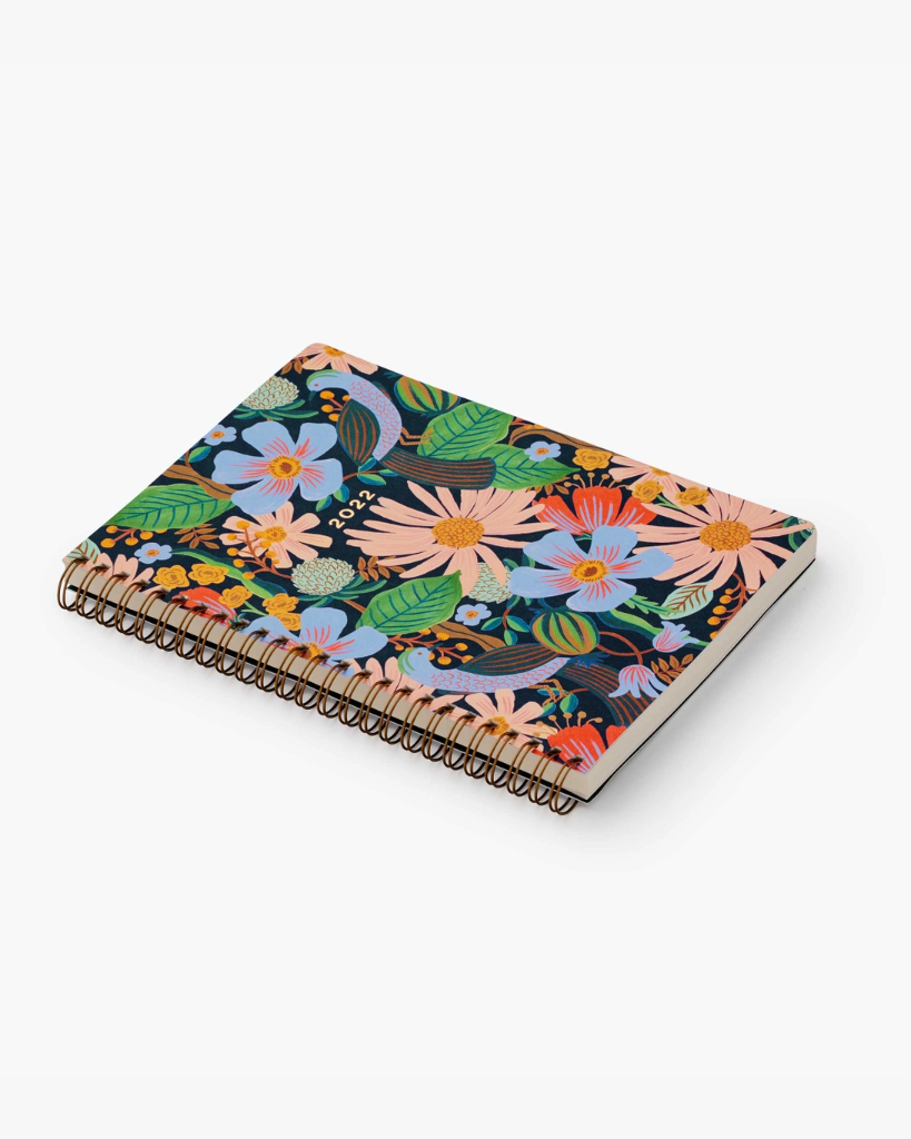 12-Month Softcover Spiral Planner 2022 - Dovecote