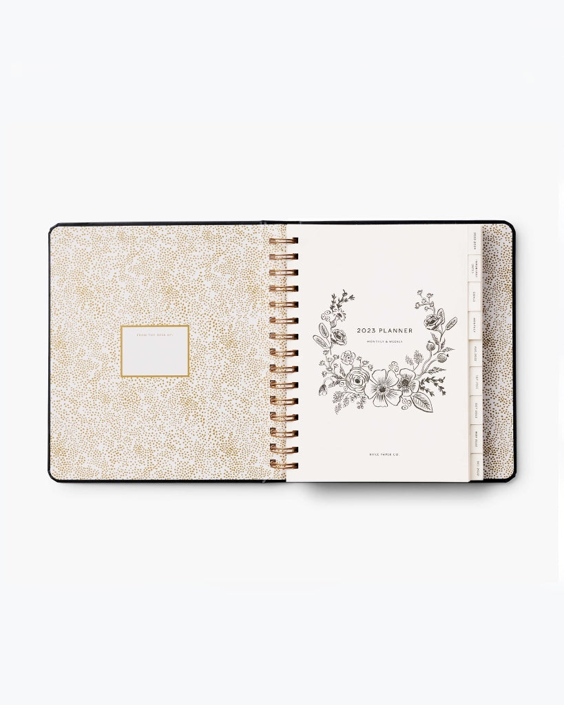 17-Month Covered Planner 2023 - Botanical