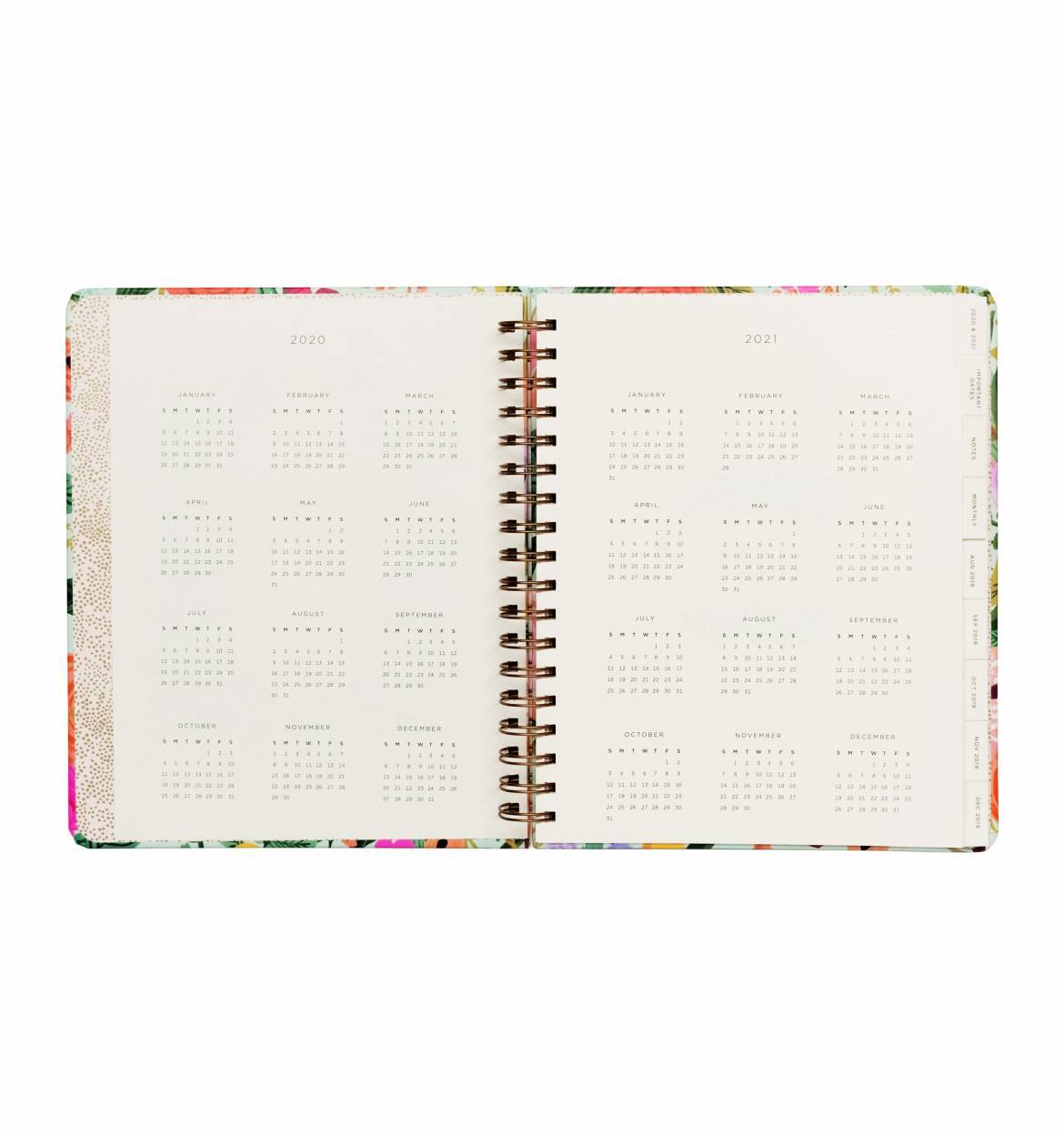 Everyday 17-Month Planner 2020 - Garden Party Spiral