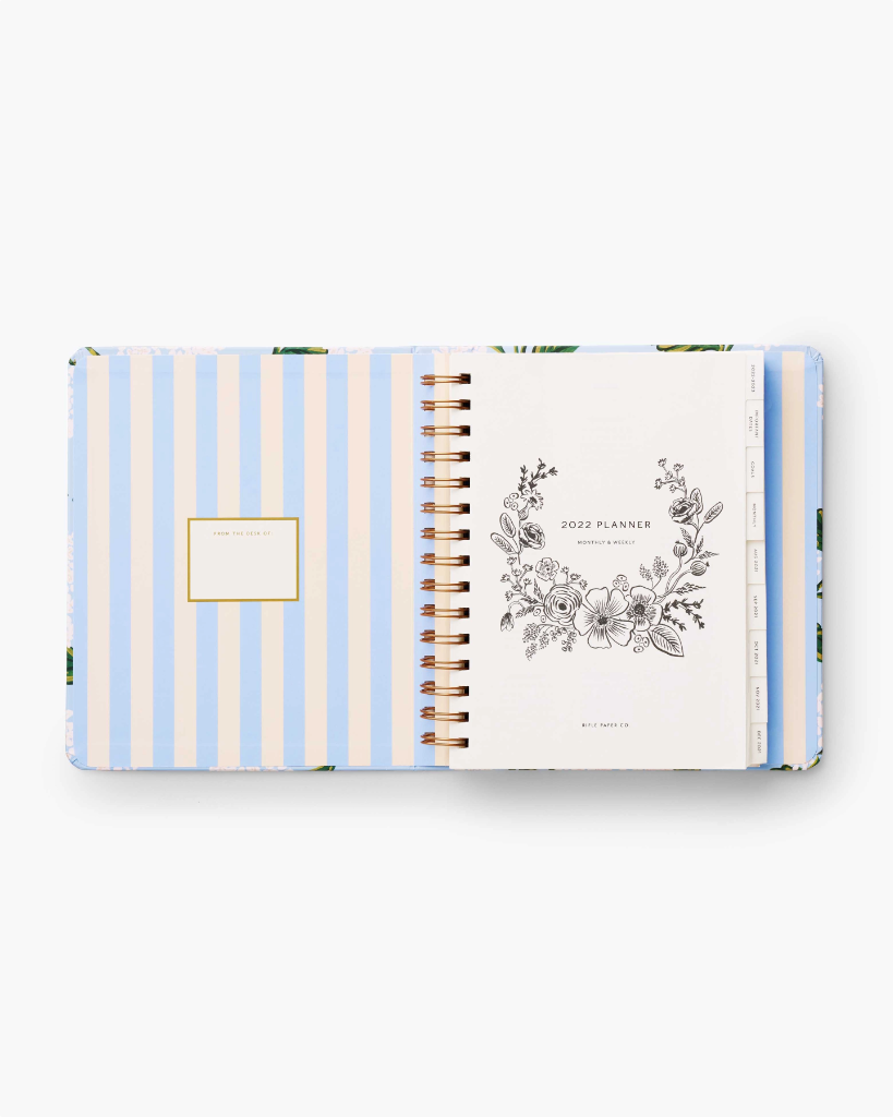 17-Month Planner 2022 - Hydrangea