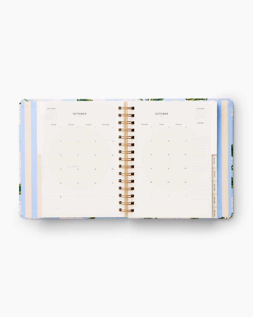 17-Month Planner 2022 - Hydrangea