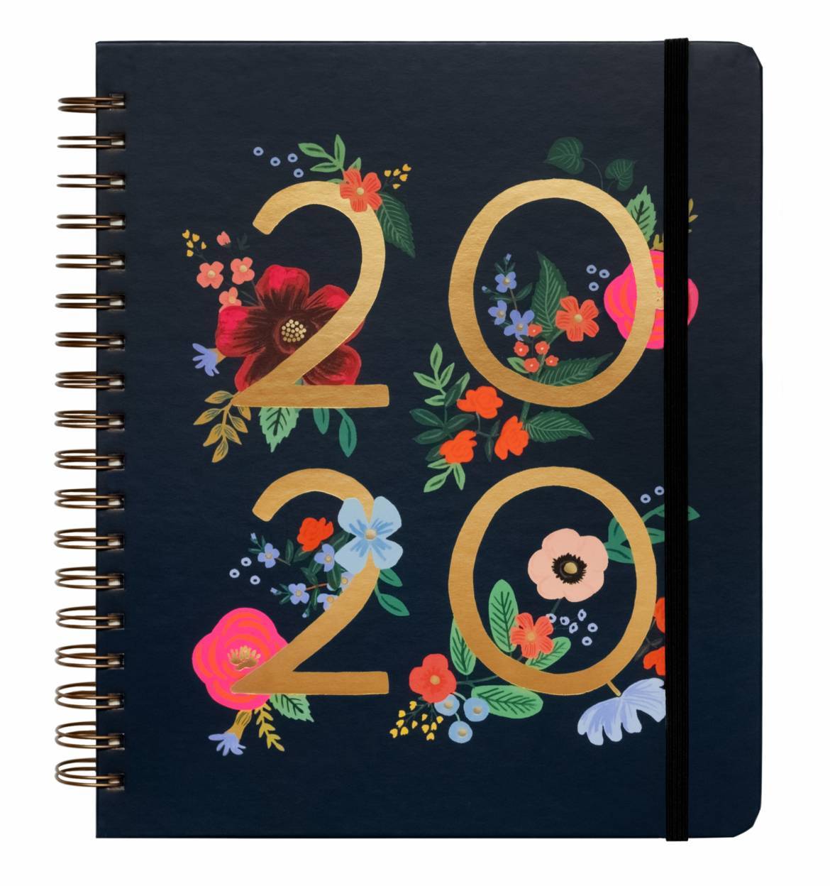 Everyday 17-Month Planner 2020 - Wild Rose Spiral