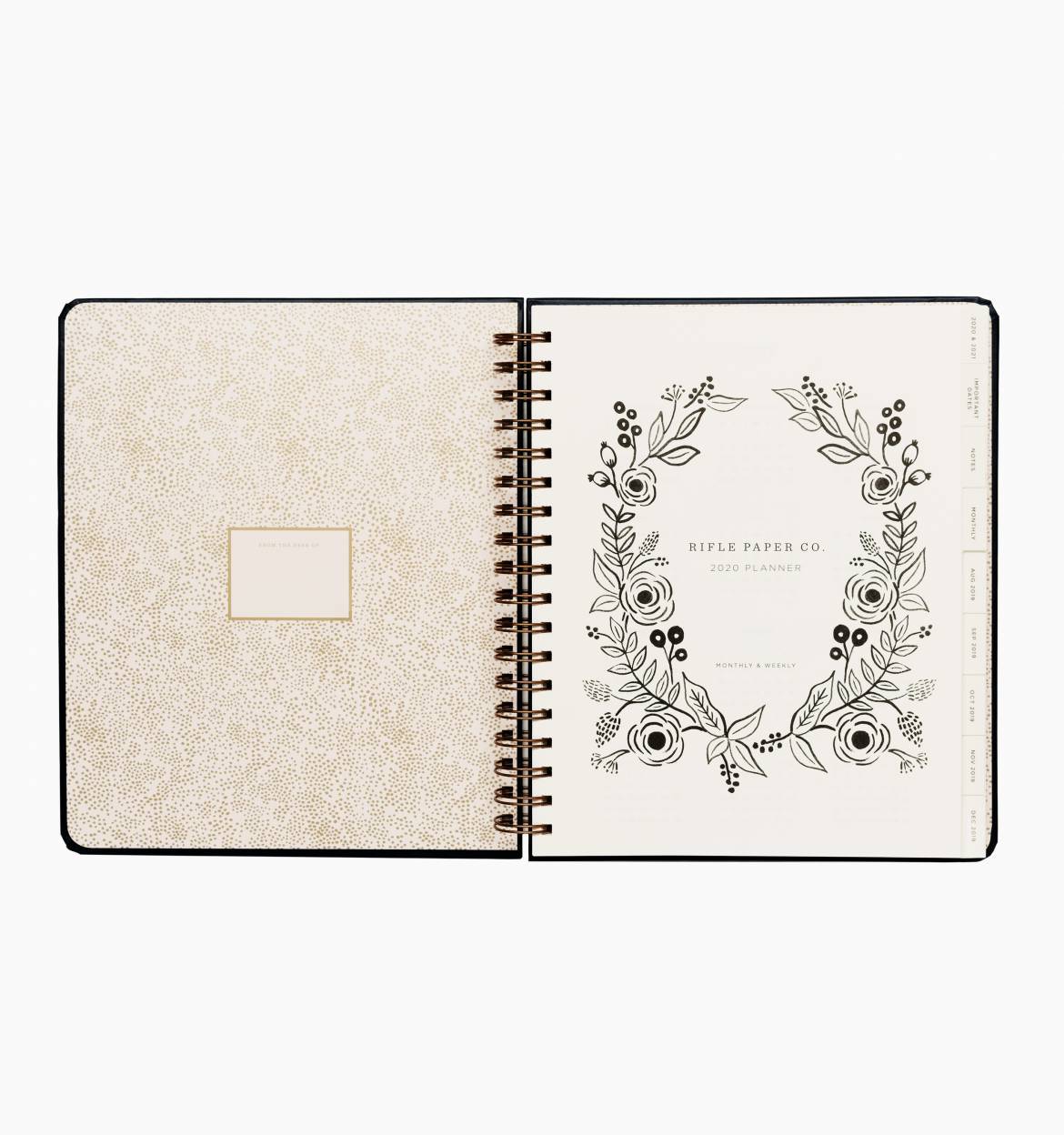 Everyday 17-Month Planner 2020 - Wild Rose Spiral