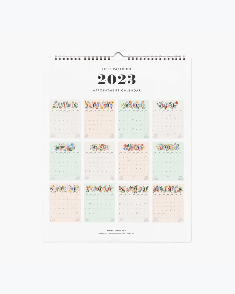 Appointment Calendar 2023 - Mayfair