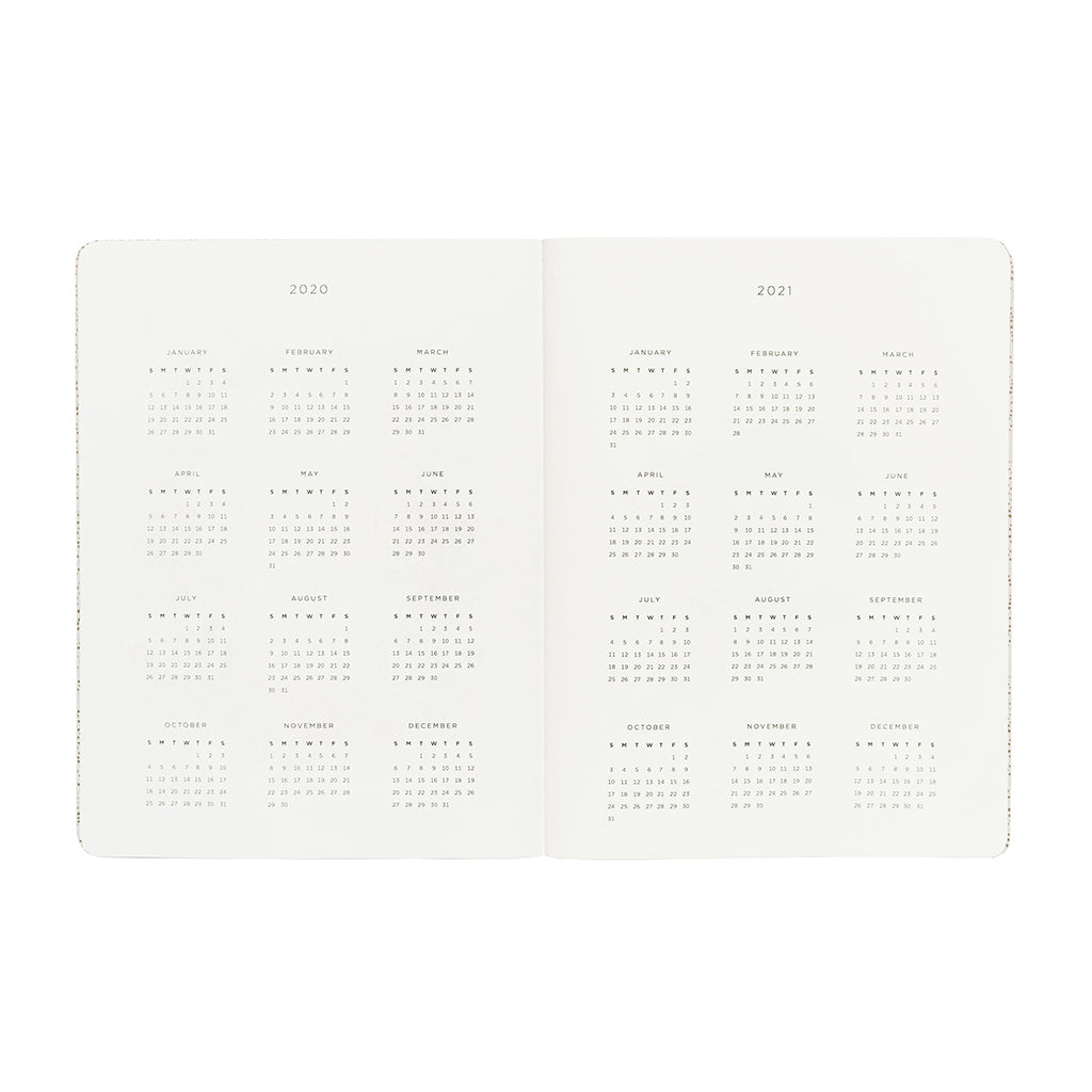 Stitched Appointment Notebook 2020 - Wild Rose