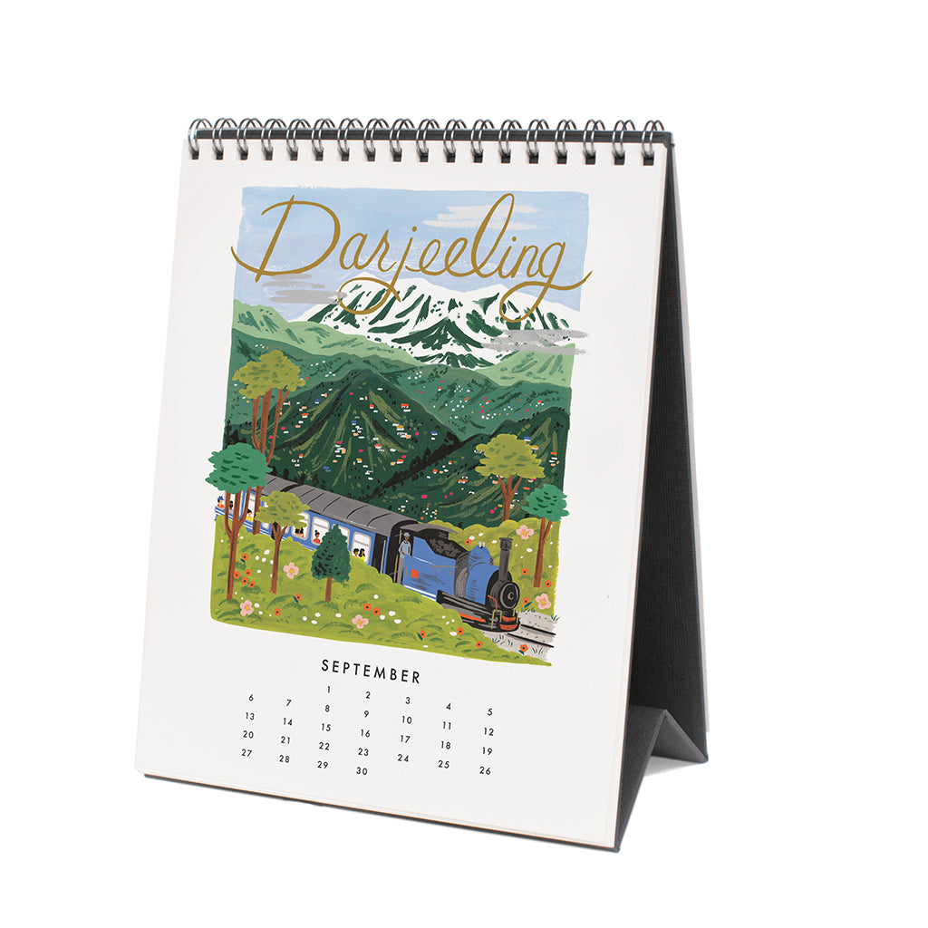 Desk Calendar 2020 - World Traveler