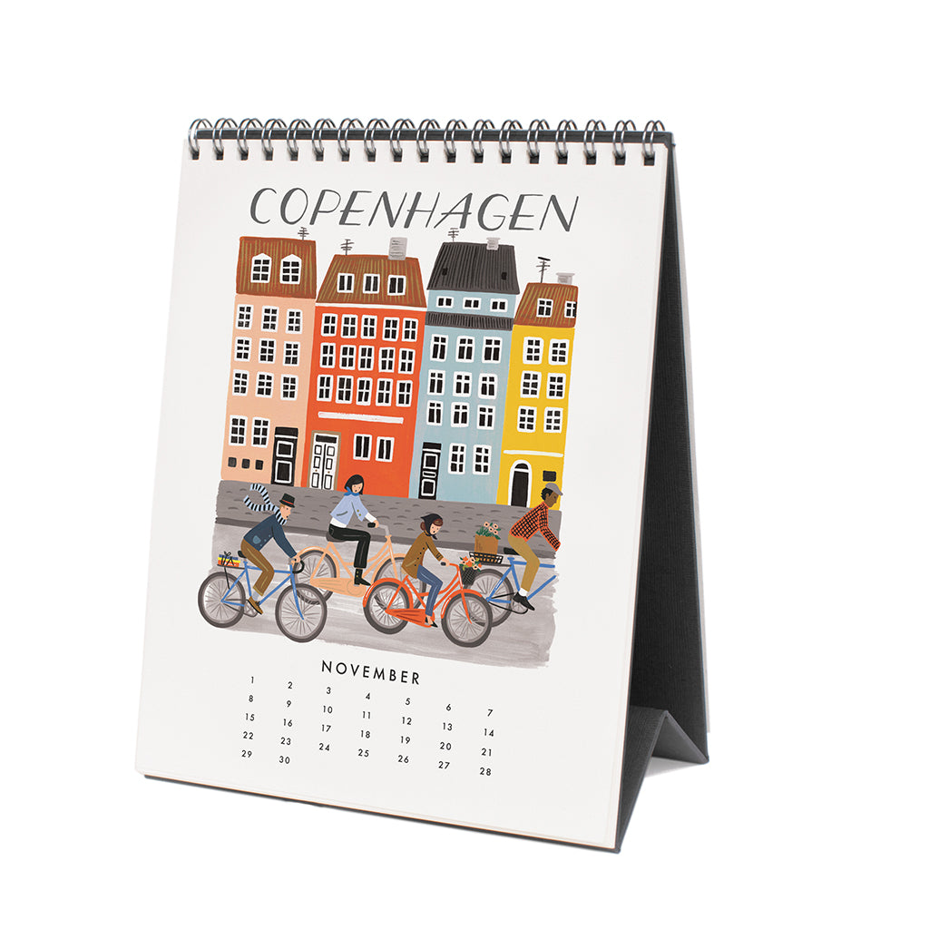 Desk Calendar 2020 - World Traveler
