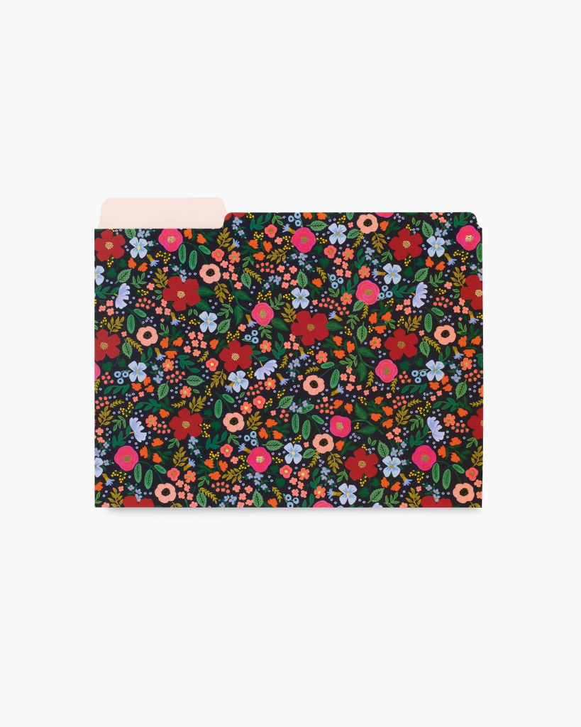 File Folder Set - Wild Rose