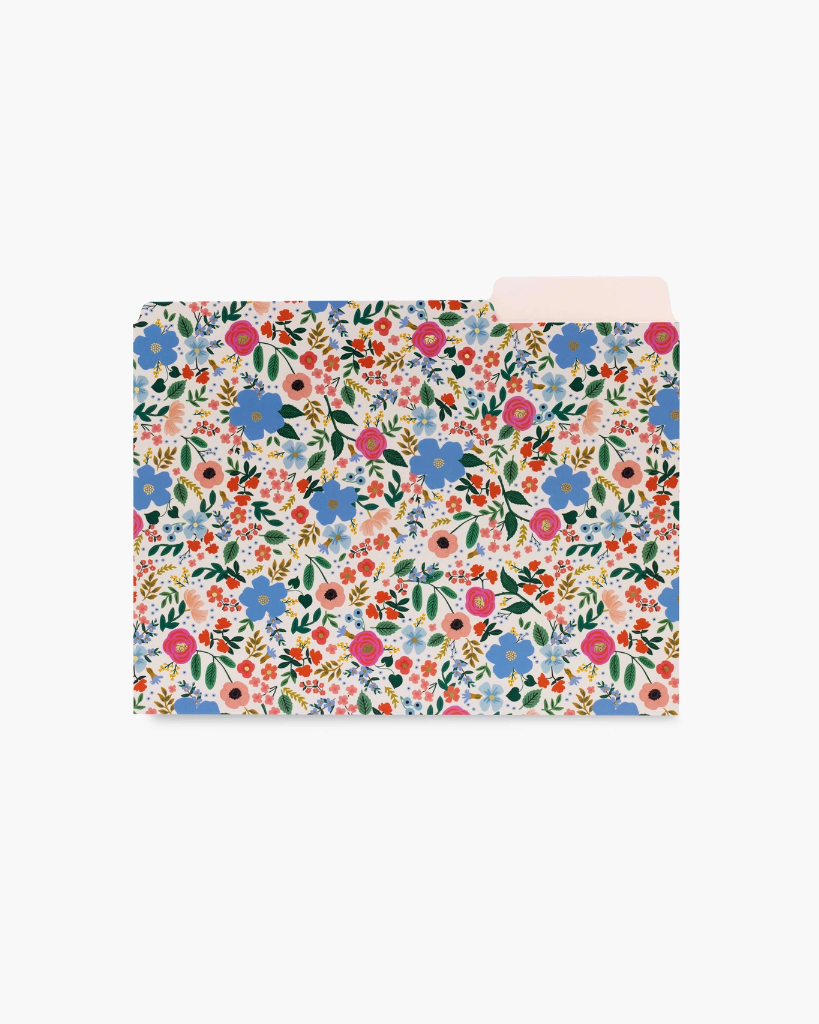 File Folder Set - Wild Rose