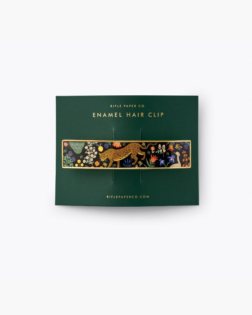 Enamel Hair Clip - Menagerie