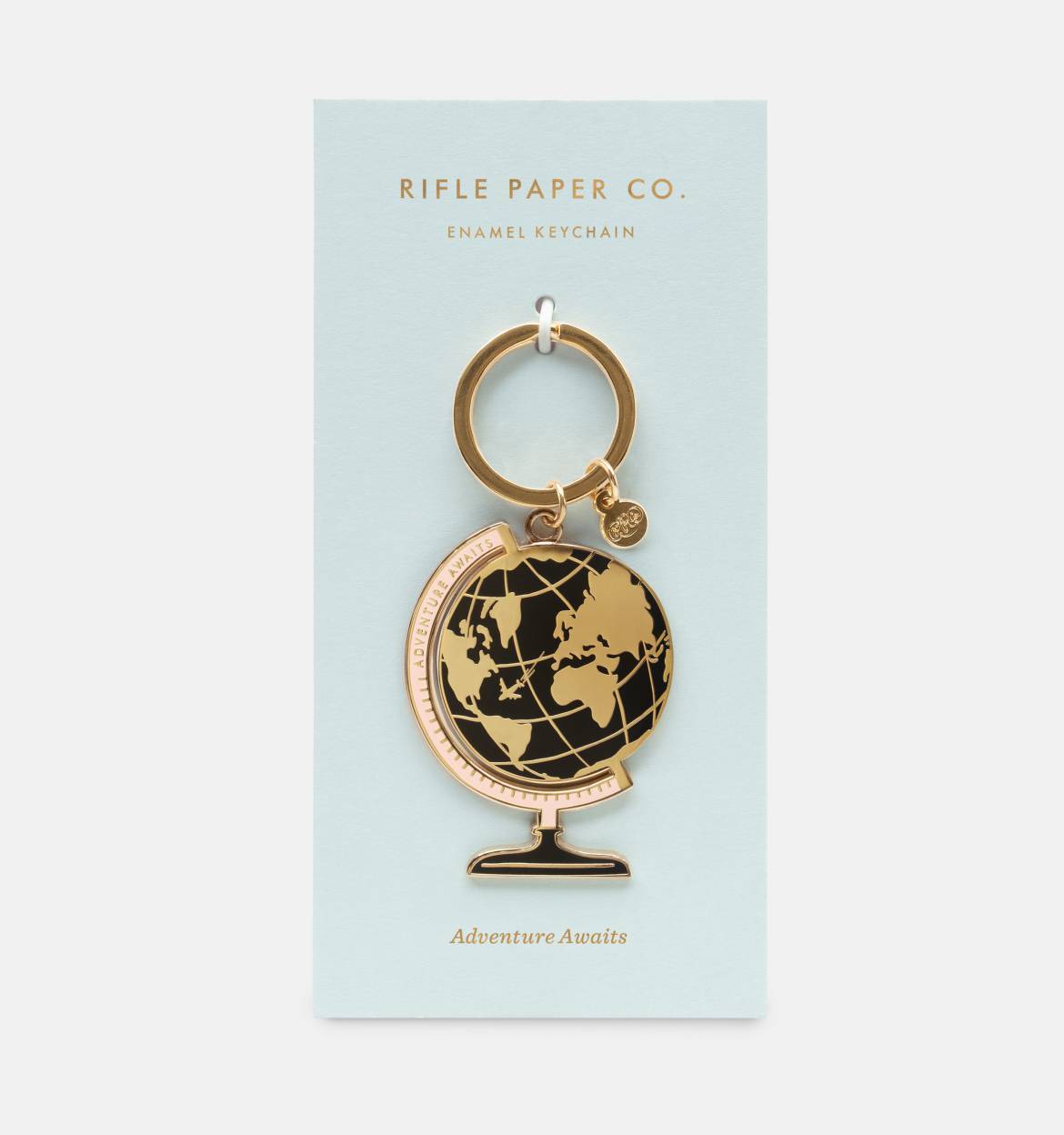 Enamel Keychain - Globe