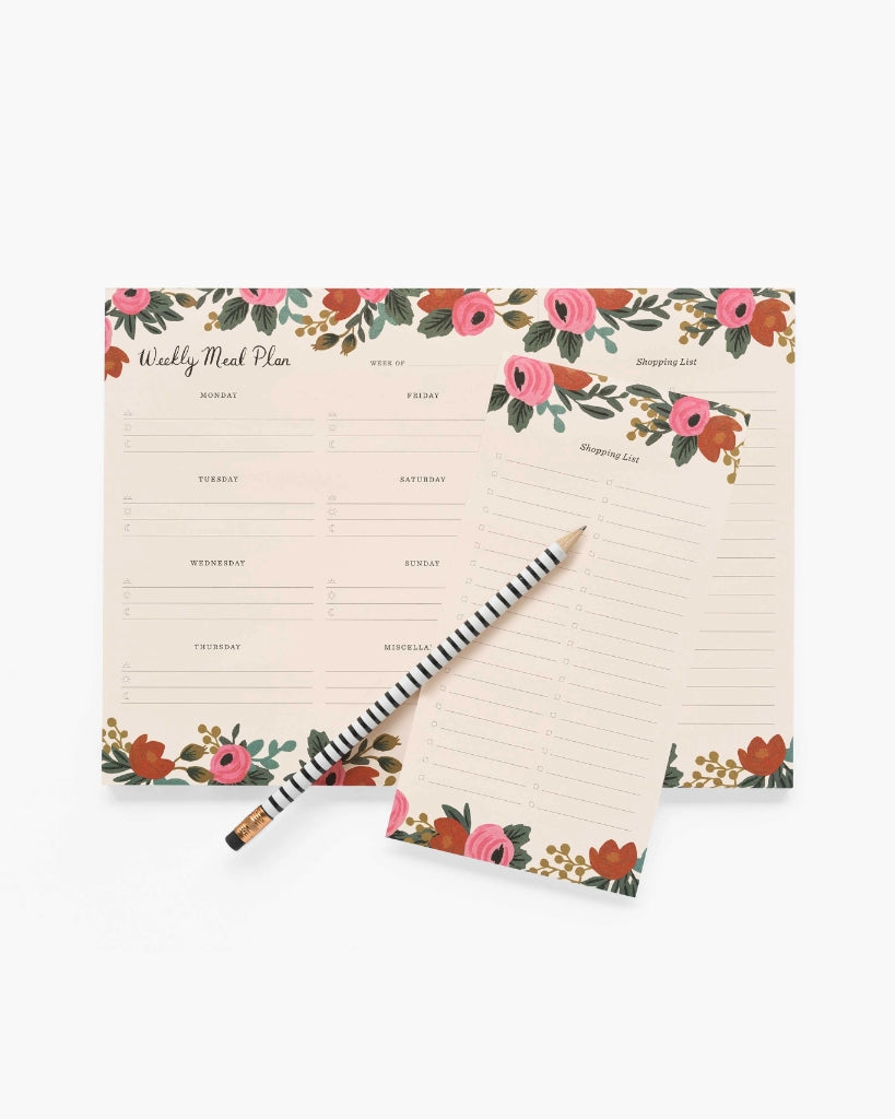 Weekly Meal Planner - Rosa