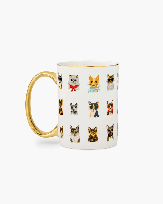 Porcelain Mug - Cool Cats [PRE ORDER]