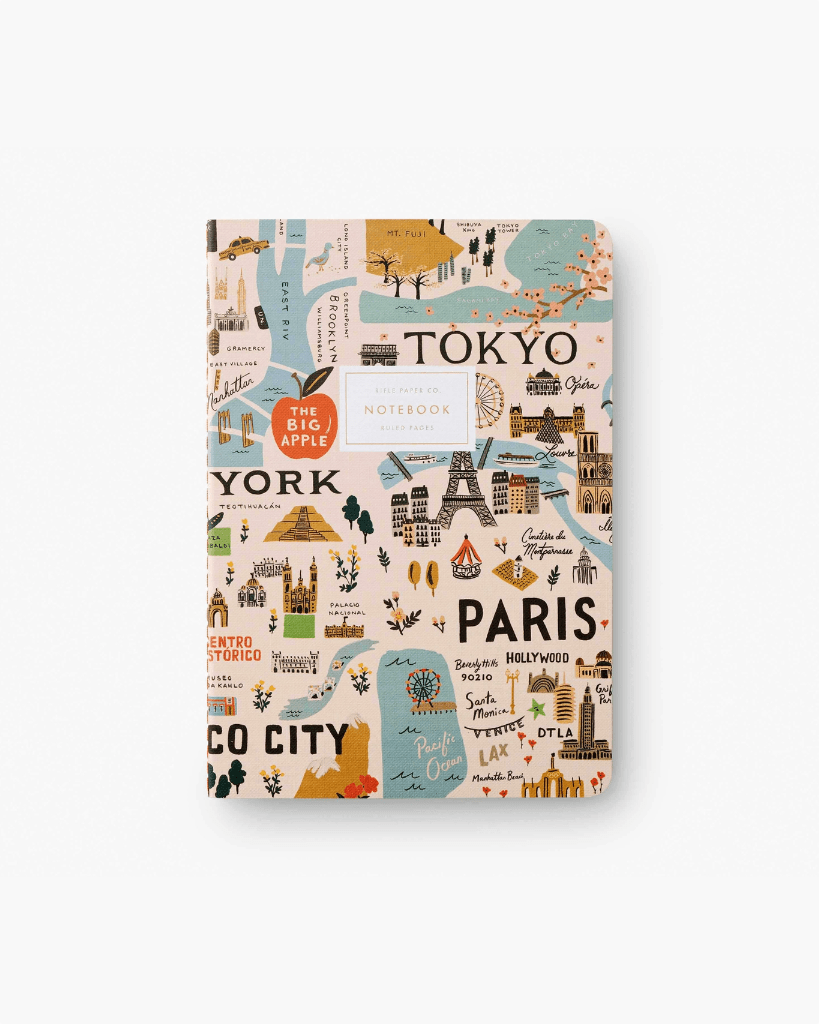 Stitched Notebook Set - Bon Voyage