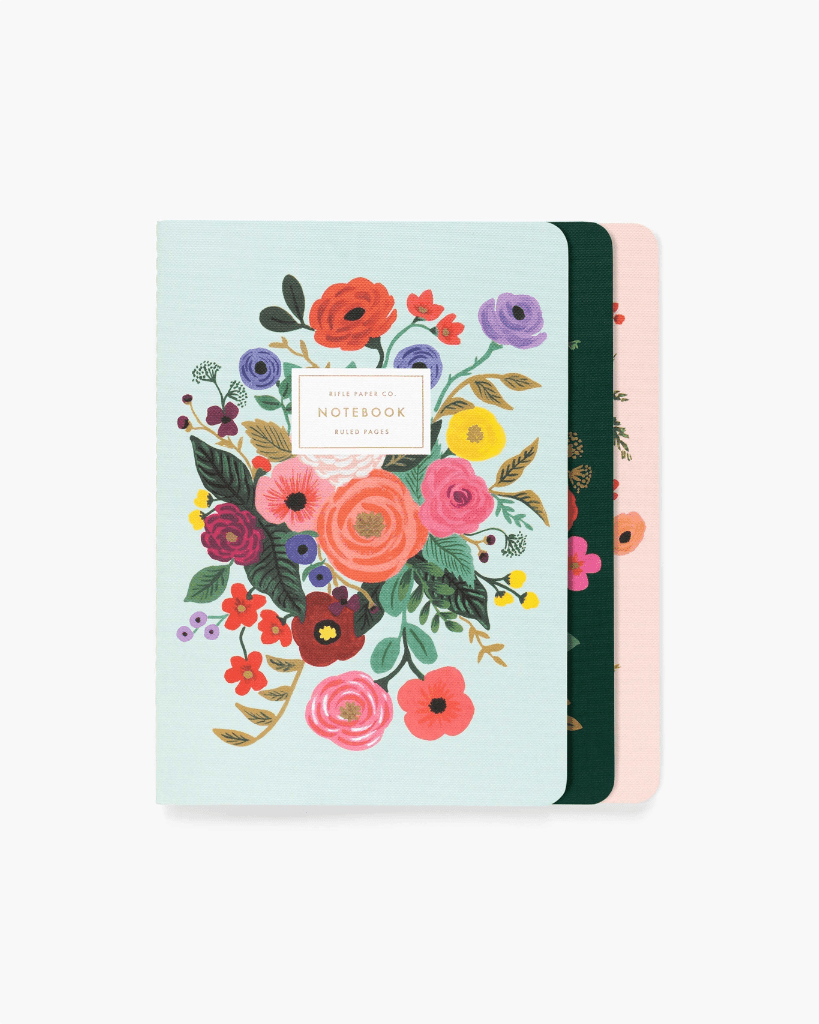 Stitched Notebook Set - Garden Party