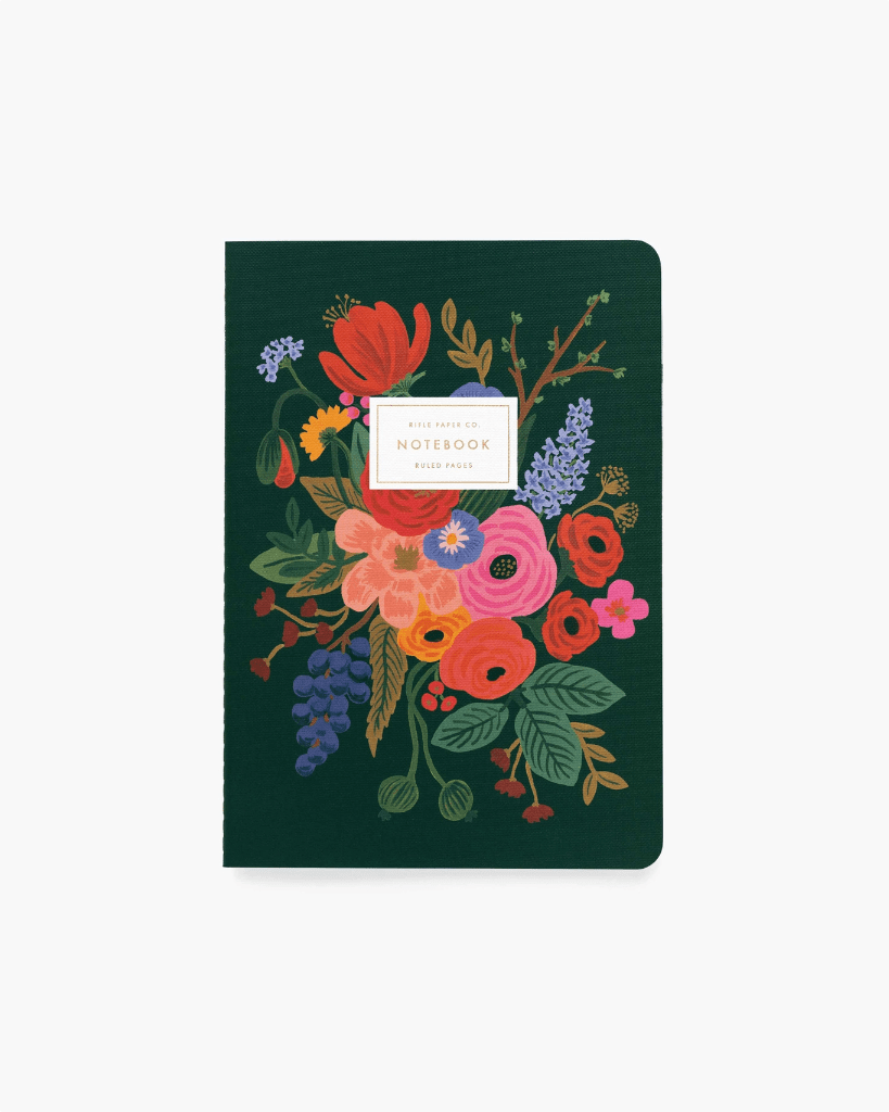 Stitched Notebook Set - Garden Party