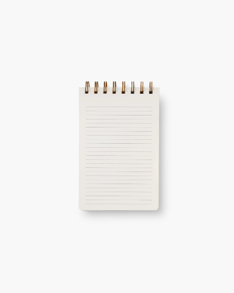 Top Spiral Notebook - Bon Voyage