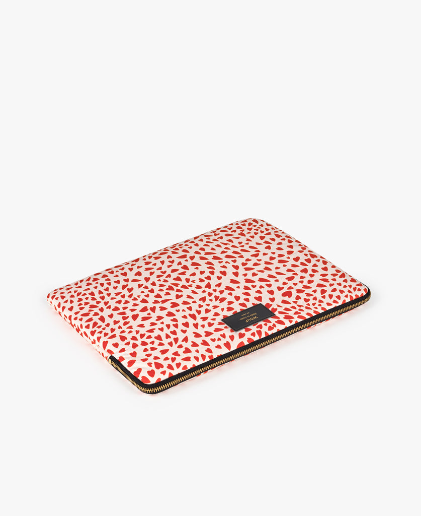 Tech Case - White Hearts