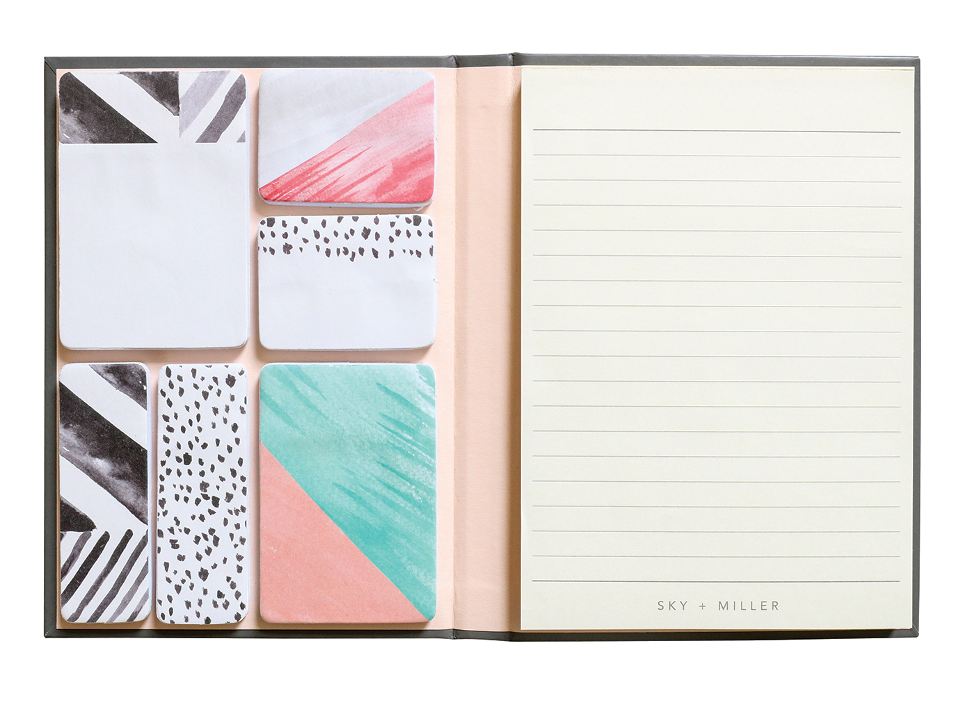Memo Notes - Moon + Stars / Pewter