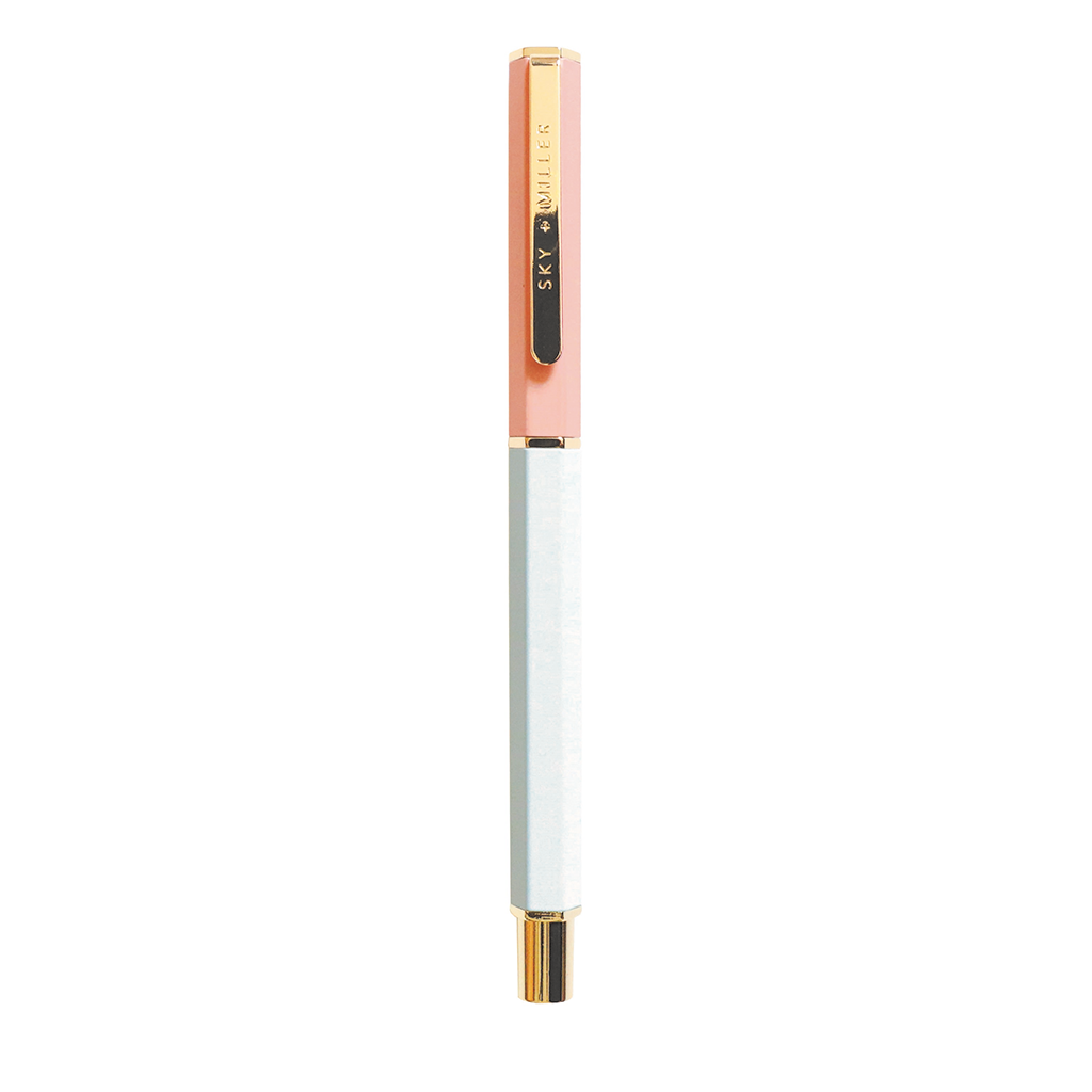 Ballpoint Pen - Blush + Sky Blue