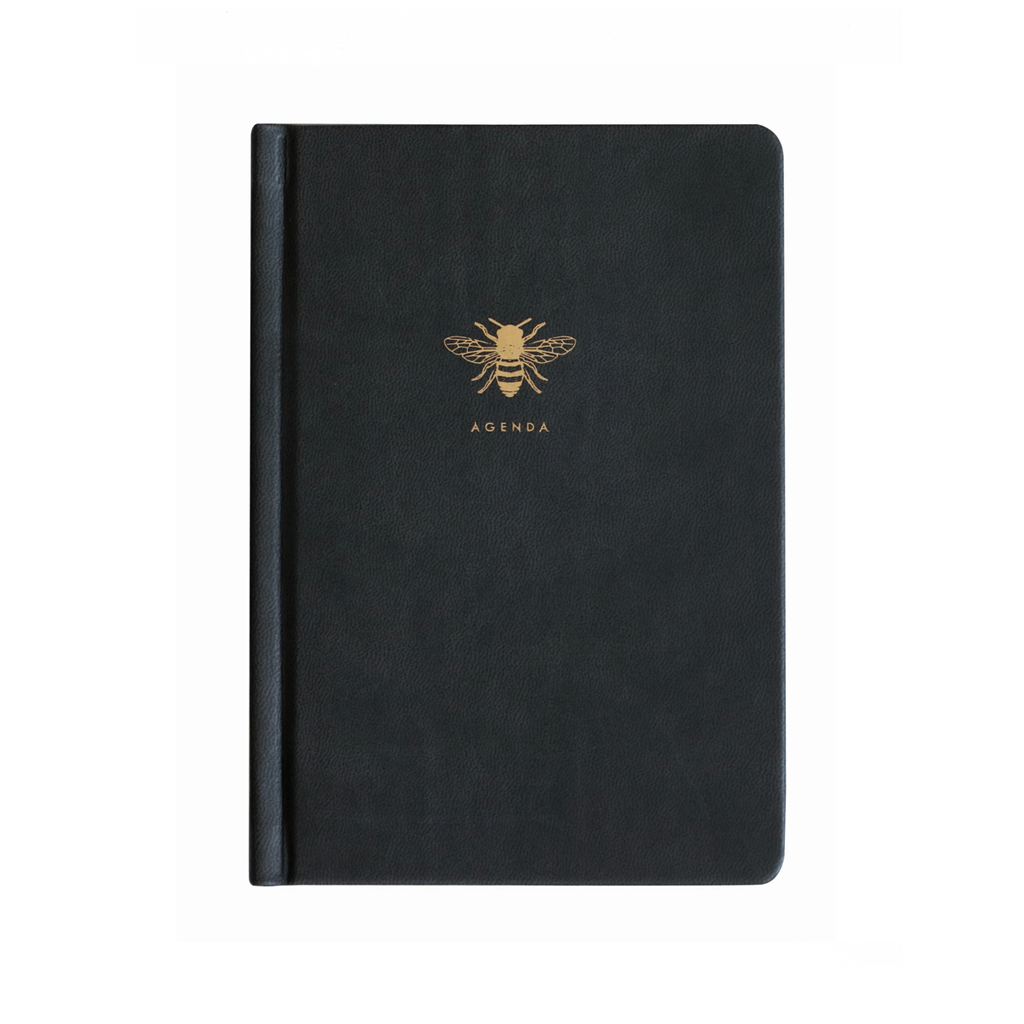 Agenda Planner - Black + Bee
