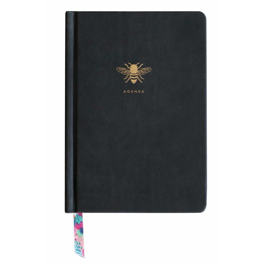Agenda Planner - Black + Bee