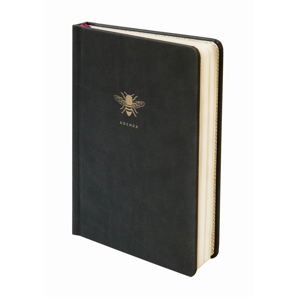 Agenda Planner - Black + Bee