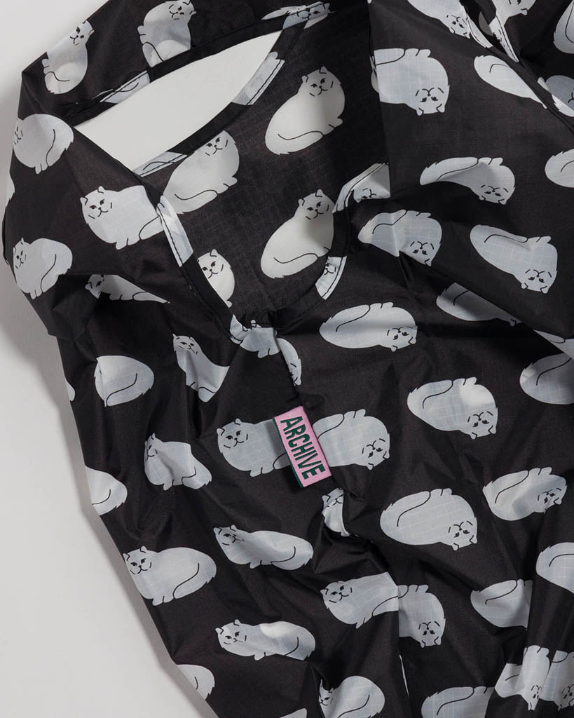 Standard Reusable Bag - Fluffy Cat