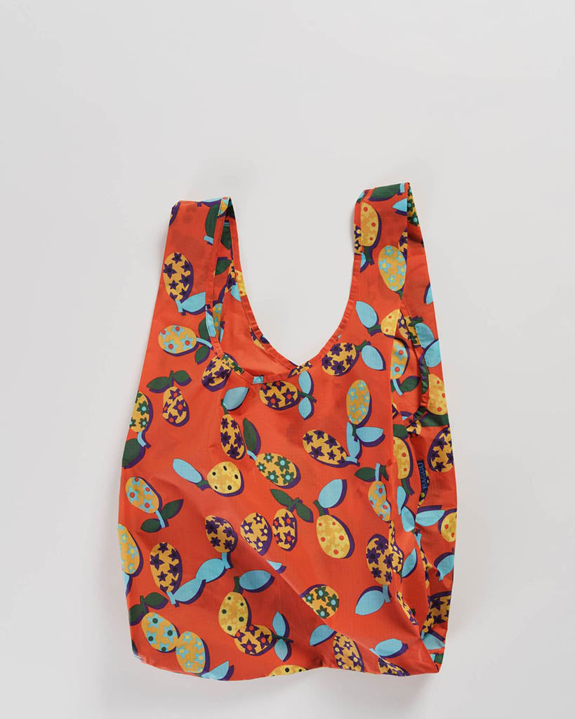 Standard Reusable Bag - Kumquat Collage