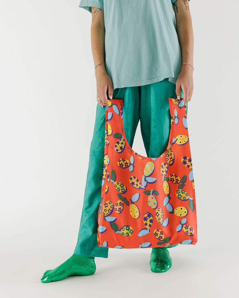 Standard Reusable Bag - Kumquat Collage