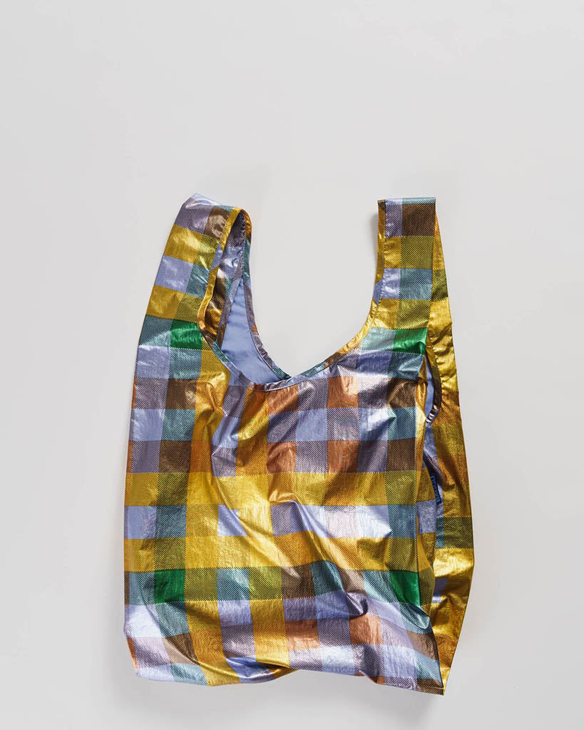 Standard Reusable Bag - Madras Metallic